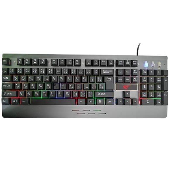 کیبورد مخصوص بازی هویت مدل HV-KB460L