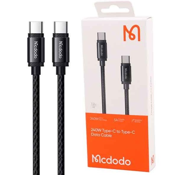 کابل فست شارژ Mcdodo CA-368 240W 5A PD3.1 Type-C To Type-C 1.2m Cable