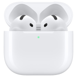 هدفون بی‌سیم Apple AirPods 4 سفید به همراه کیس شارژ USB-C