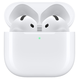 هدفون بی‌سیم Apple AirPods 4 سفید به همراه کیس شارژ USB-C
