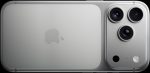 نمای رسمی اپل از دوربین iPhone 17 Pro Max نقره‌ای