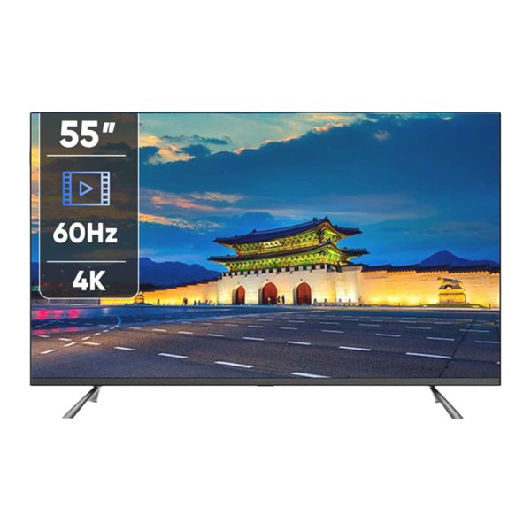 تلویزیون ۵۵ اینچ دوو مدل 55DM4000 نمای روبه‌رو